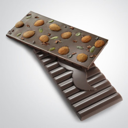 Almonds and Stevia 70% Dark Chocolate by Rafa Gorrotxategi